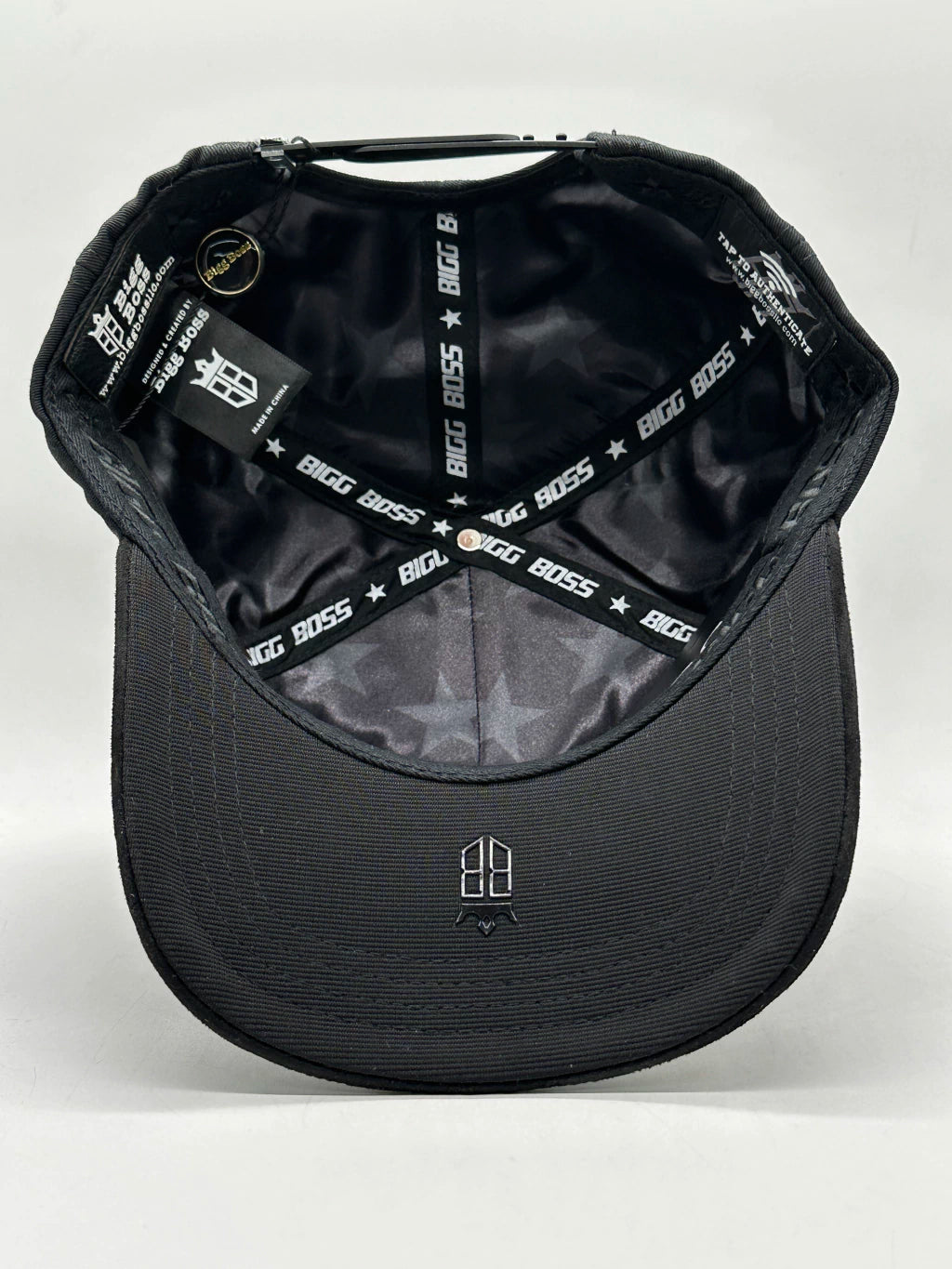 GORRA BIG BOSS // AMIRI CRISTAL TOTAL BLACK