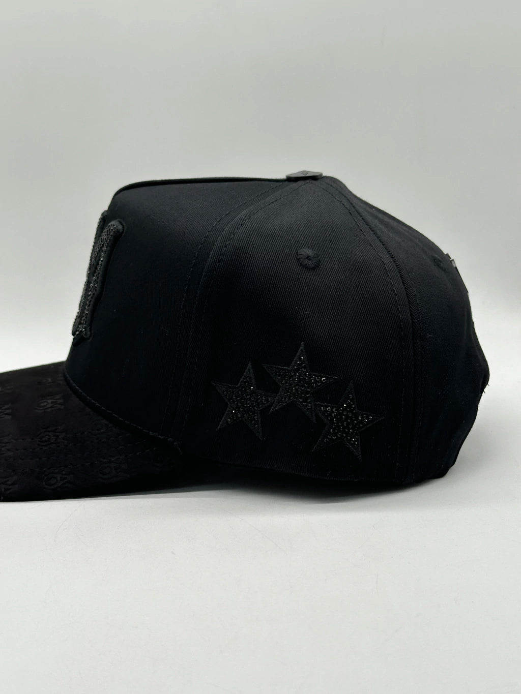 GORRA BIG BOSS // AMIRI CRISTAL TOTAL BLACK