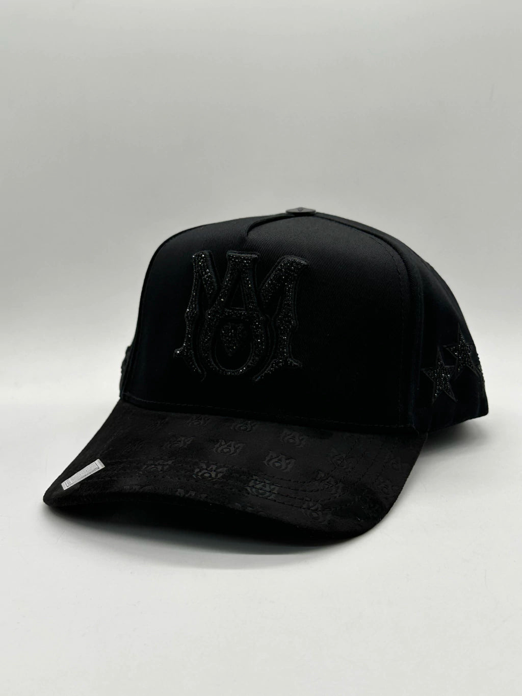 GORRA BIG BOSS // AMIRI CRISTAL TOTAL BLACK