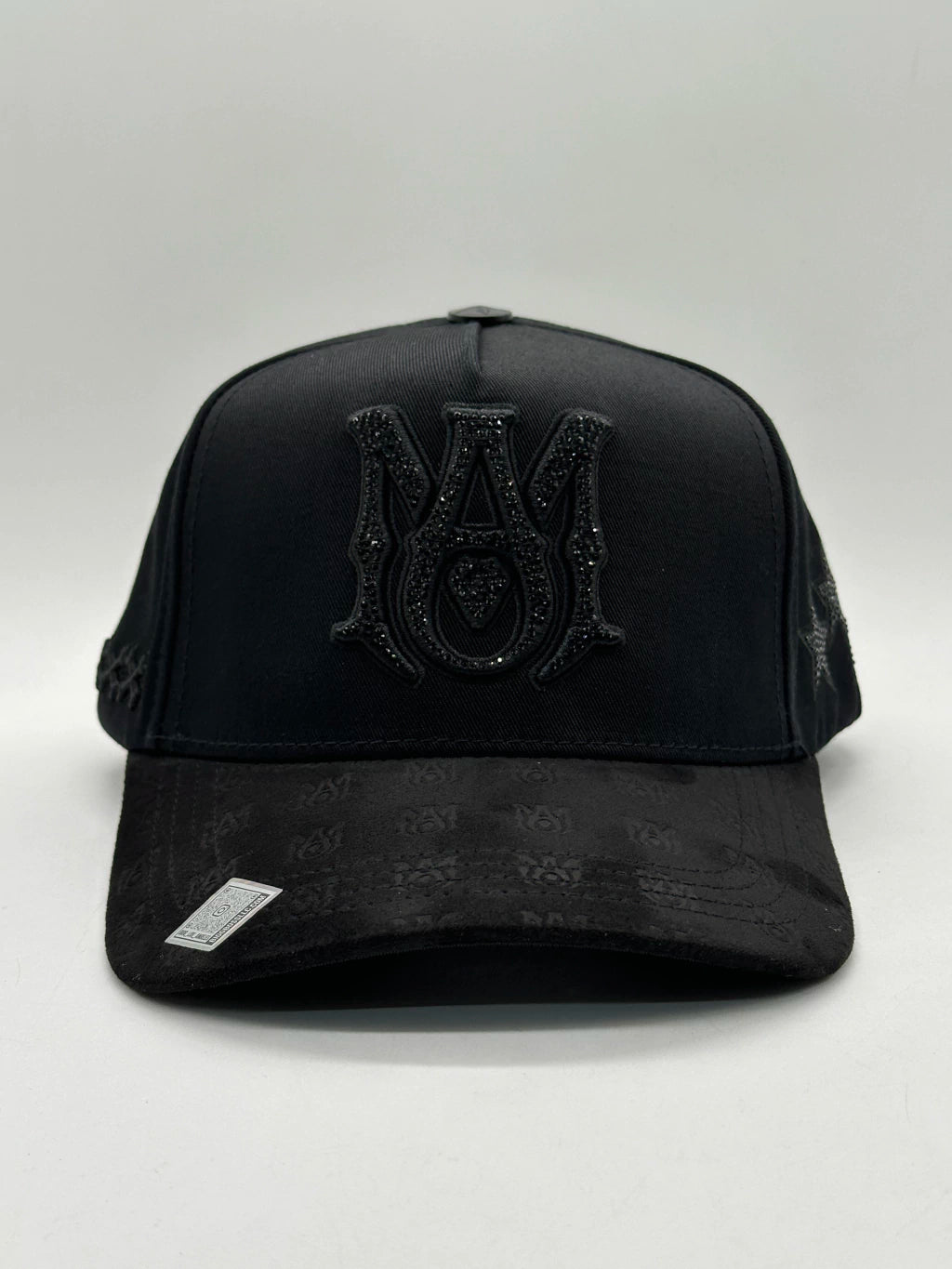 GORRA BIG BOSS // AMIRI CRISTAL TOTAL BLACK